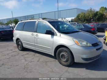  Salvage Toyota Sienna