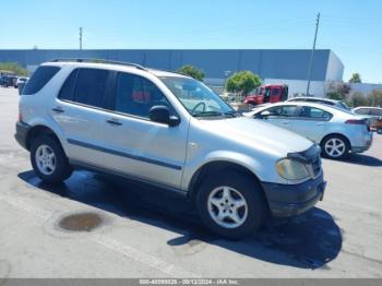  Salvage Mercedes-Benz M-Class