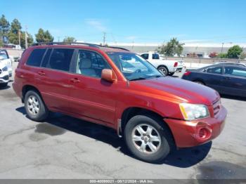  Salvage Toyota Highlander