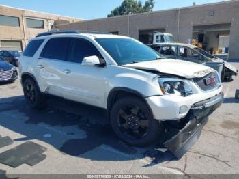  Salvage GMC Acadia