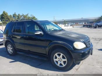  Salvage Mercedes-Benz M-Class