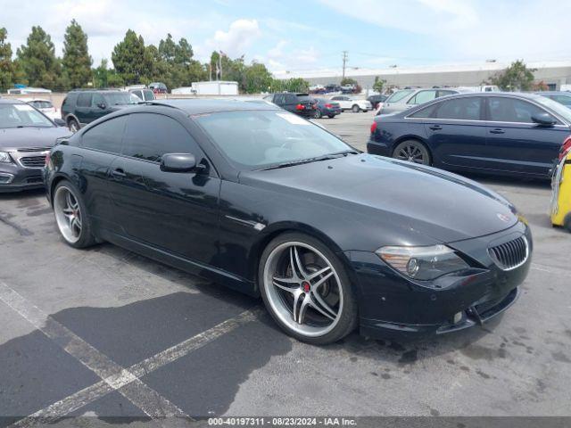  Salvage BMW 6 Series