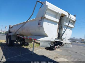  Salvage Reliance Trailer Mfg End-dump Trailer