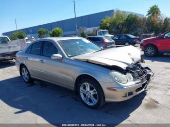  Salvage Mercedes-Benz E-Class