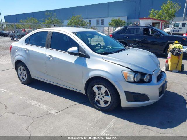  Salvage Chevrolet Sonic