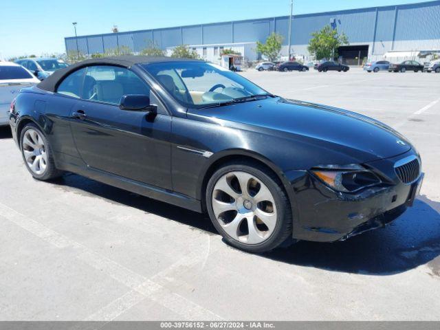  Salvage BMW 6 Series