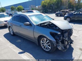  Salvage INFINITI G37