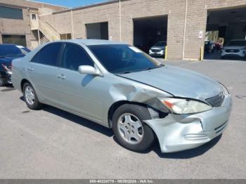  Salvage Toyota Camry