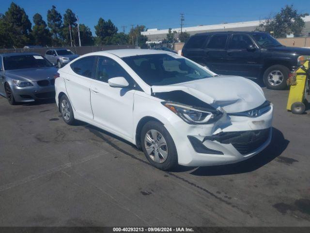  Salvage Hyundai ELANTRA