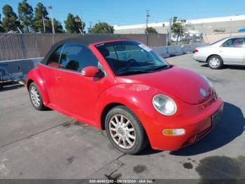  Salvage Volkswagen Beetle