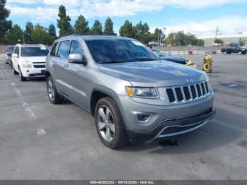  Salvage Jeep Grand Cherokee