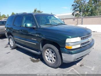  Salvage Chevrolet Tahoe