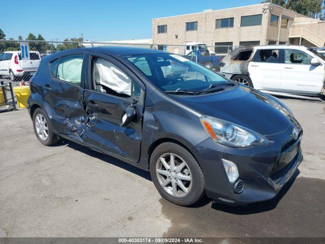  Salvage Toyota Prius c