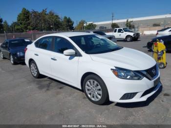  Salvage Nissan Sentra