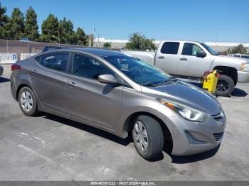  Salvage Hyundai ELANTRA