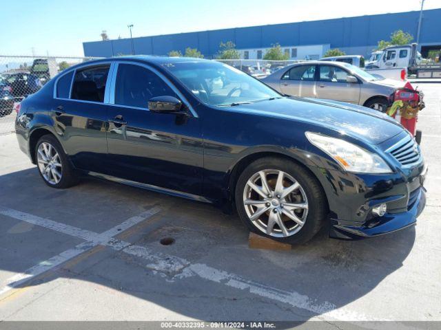  Salvage INFINITI G37x