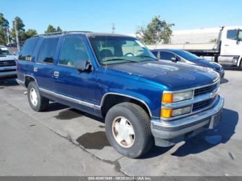  Salvage Chevrolet Tahoe