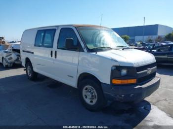  Salvage Chevrolet Express