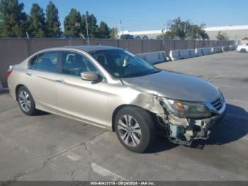  Salvage Honda Accord