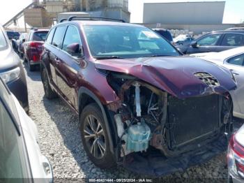  Salvage Toyota Highlander