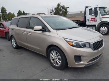  Salvage Kia Sedona