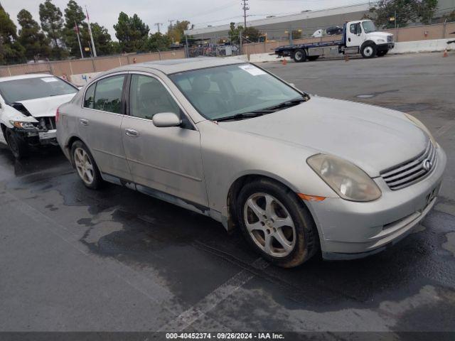  Salvage INFINITI G35