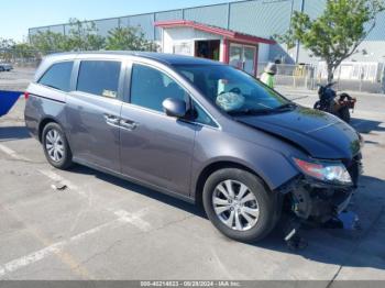  Salvage Honda Odyssey