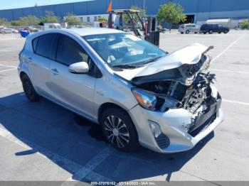  Salvage Toyota Prius c