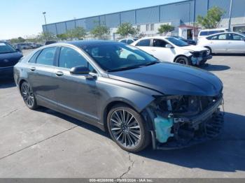  Salvage Lincoln MKZ Hybrid