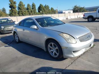  Salvage INFINITI G35