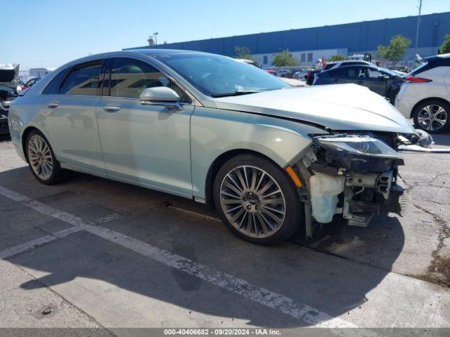  Salvage Lincoln MKZ Hybrid