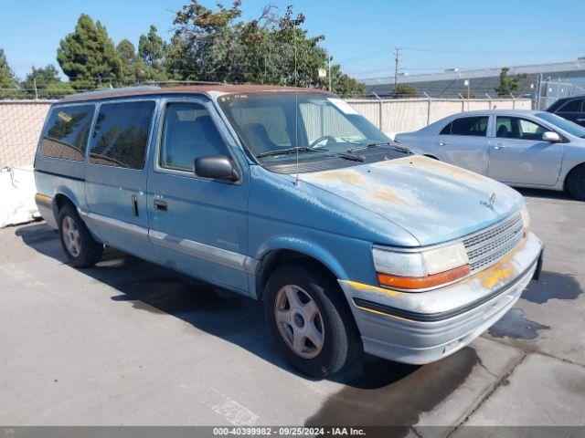  Salvage Plymouth Grand Voyager