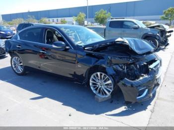  Salvage INFINITI Q50