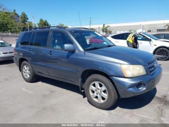  Salvage Toyota Highlander