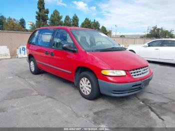  Salvage Plymouth Voyager