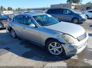  Salvage INFINITI G35