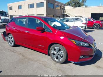  Salvage Nissan LEAF