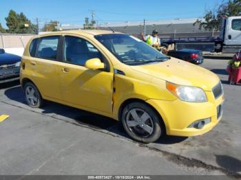  Salvage Chevrolet Aveo