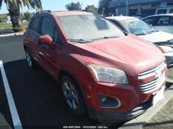  Salvage Chevrolet Trax