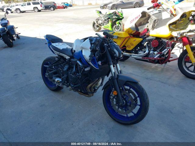  Salvage Yamaha Mt07