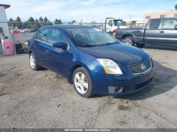  Salvage Nissan Sentra