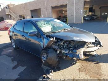  Salvage Toyota Corolla