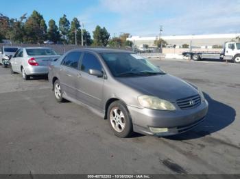  Salvage Toyota Corolla