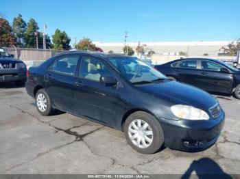  Salvage Toyota Corolla