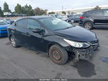  Salvage Chevrolet Cruze