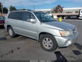  Salvage Toyota Highlander