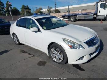  Salvage INFINITI G37