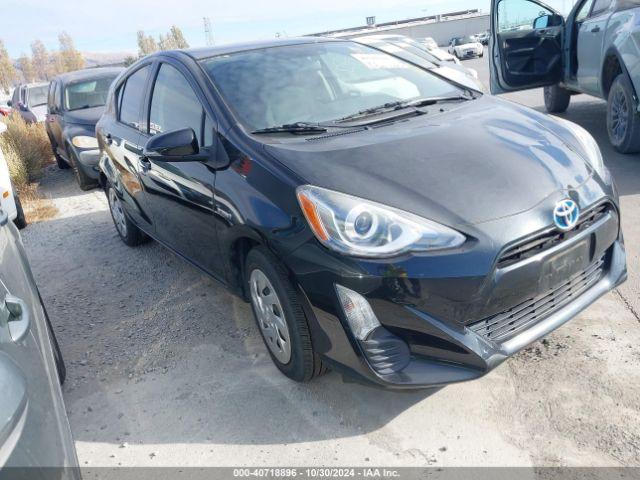  Salvage Toyota Prius c