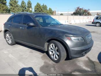  Salvage INFINITI Fx