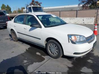  Salvage Chevrolet Malibu